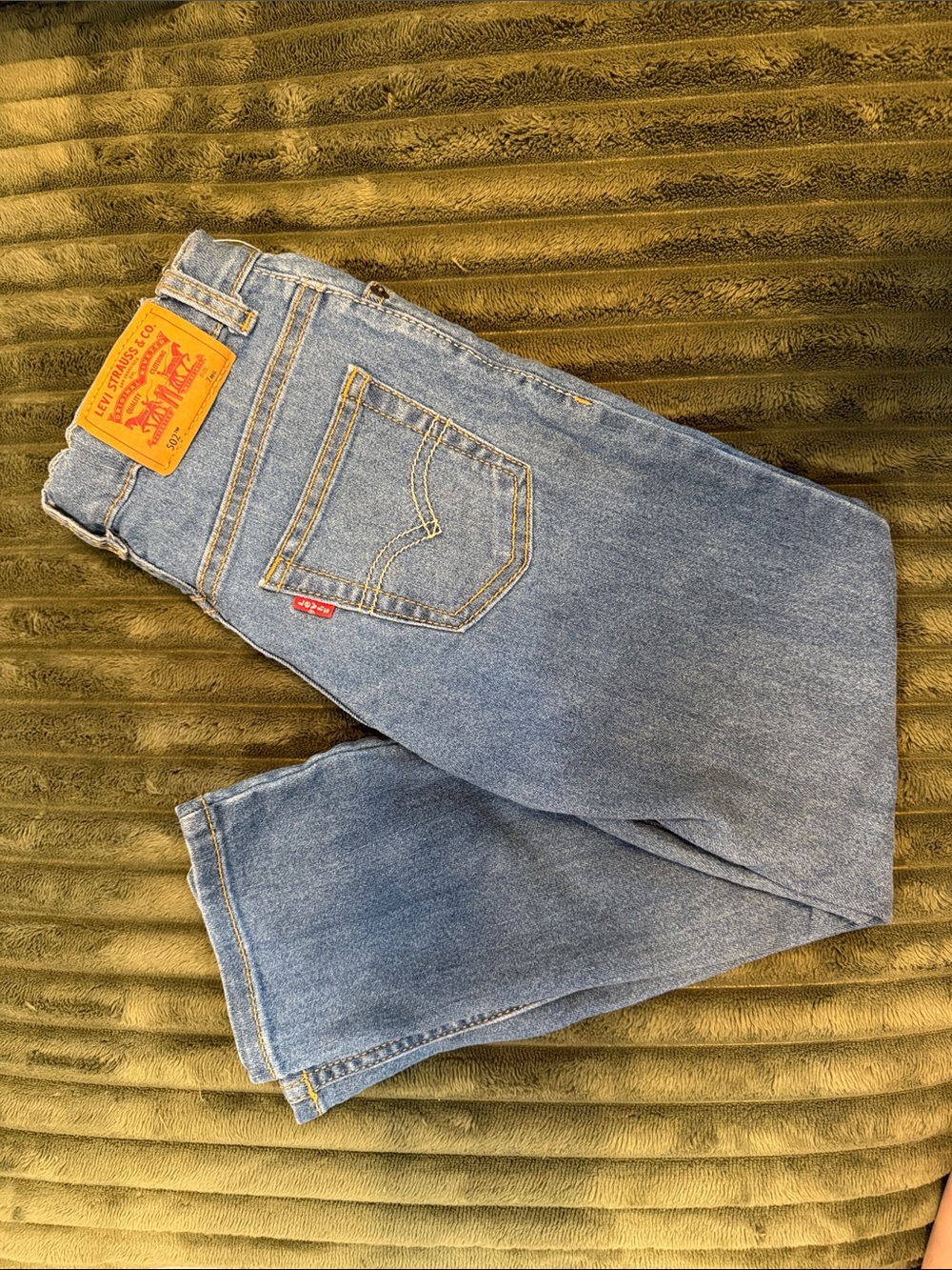NWOT Levi's Boy’s Light Blue Relaxed Fit Jeans